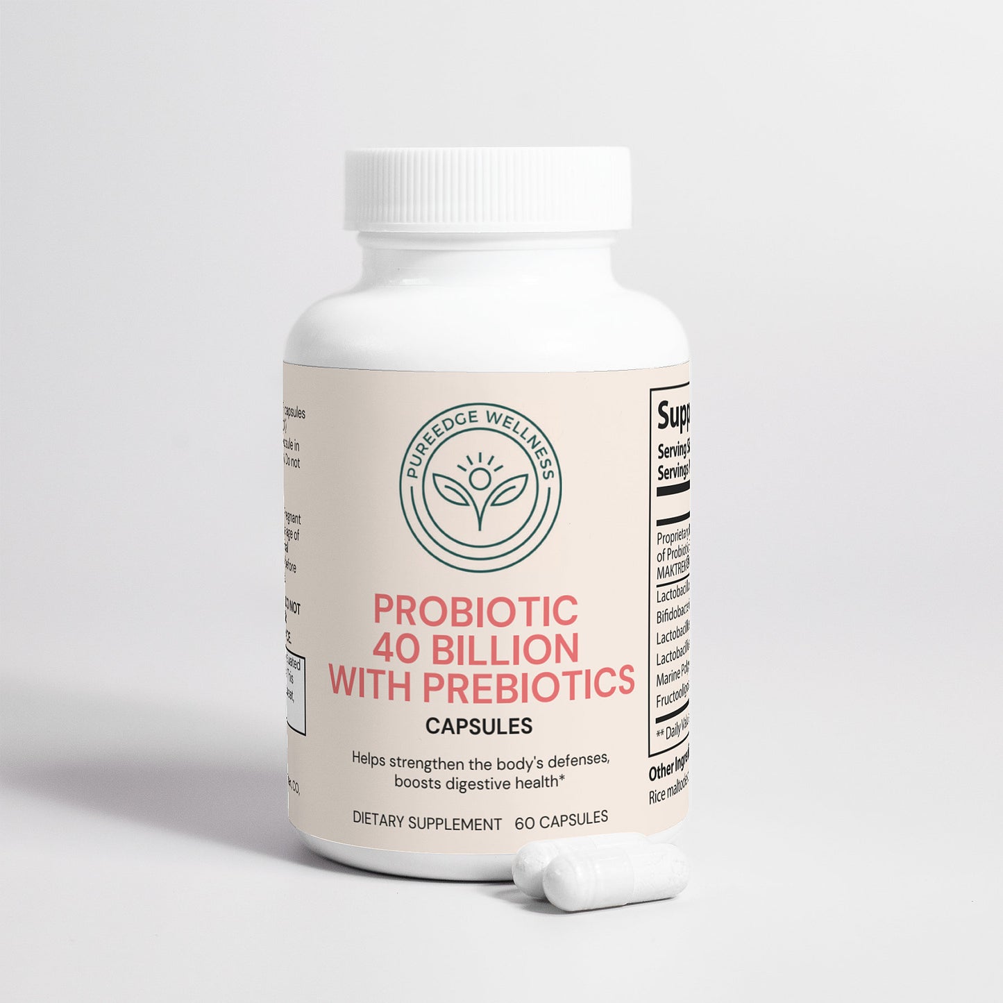 Probiotic 40 Billion with Prebiotics