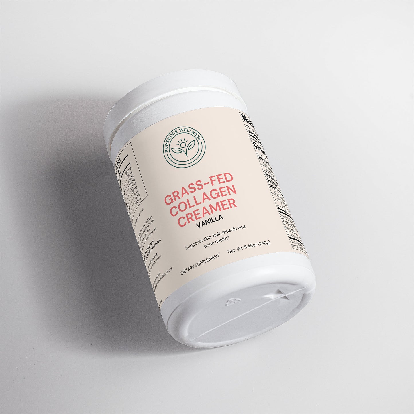 Grass-Fed Collagen Creamer (Vanilla)