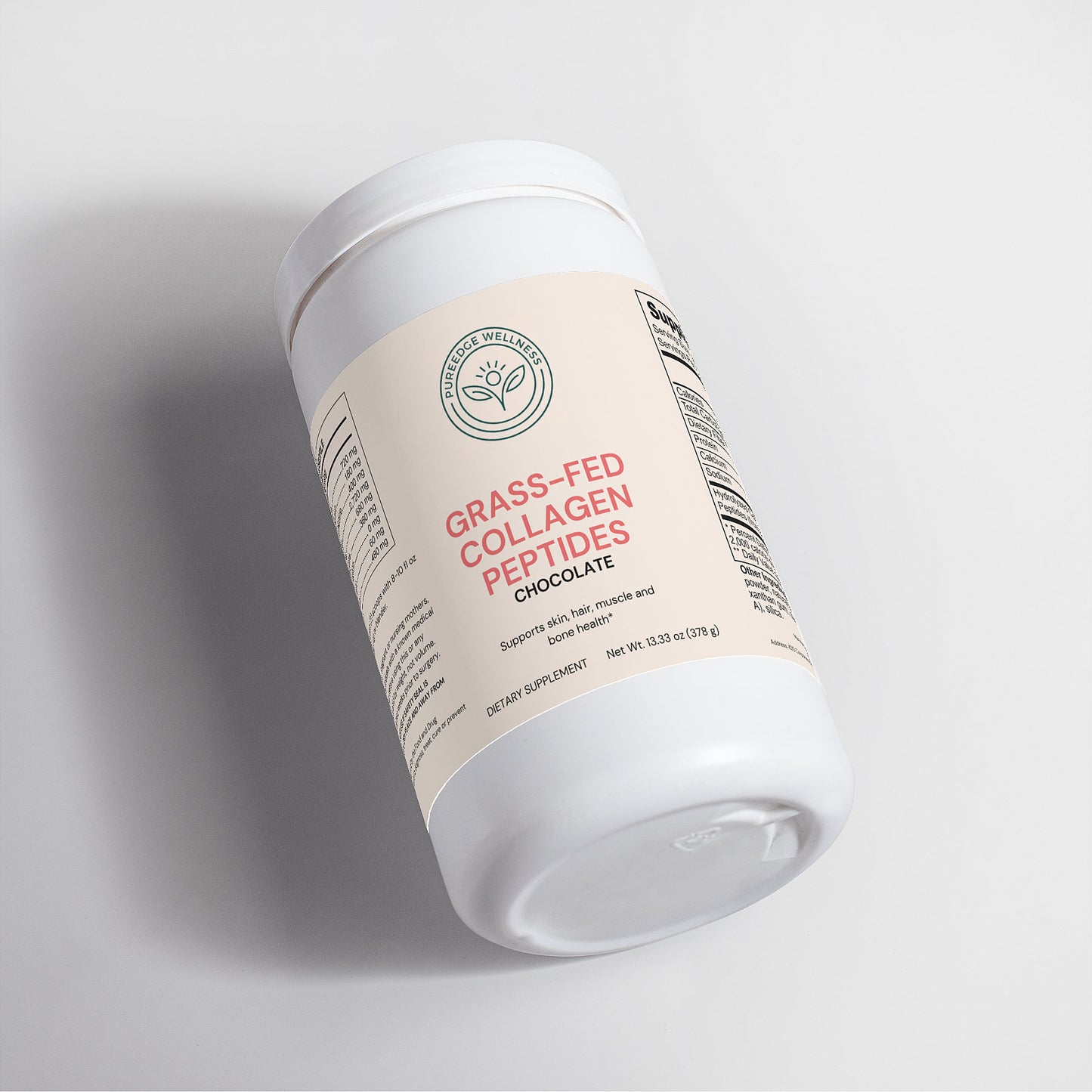 Grass-Fed Collagen Peptides Powder (Chocolate)